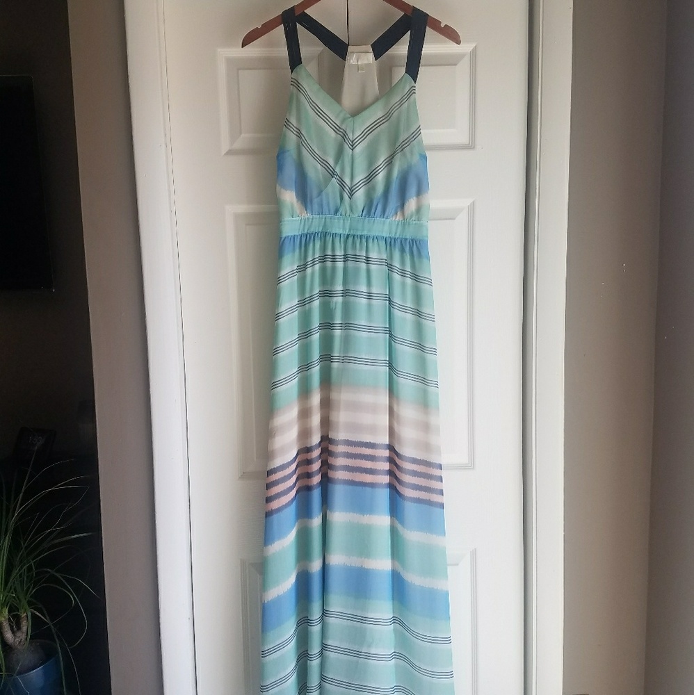 Fable multi color maxi dress